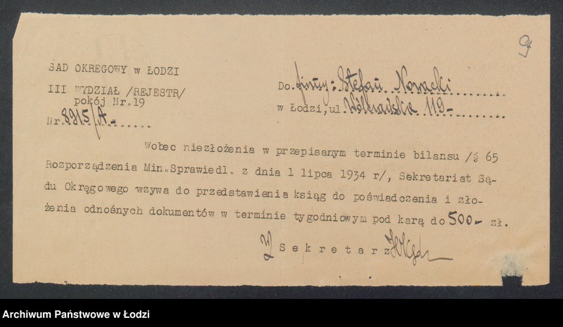 Obraz 11 z jednostki "Stefan Nowacki – sklep rzeźniczy"