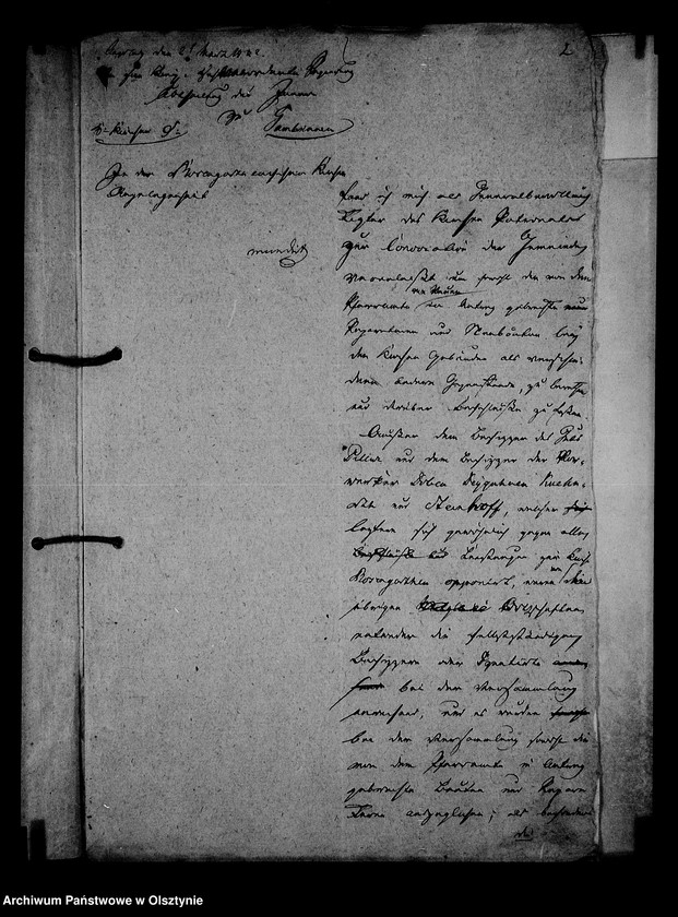 image.from.unit.number "/Schriftstücke in der Angelegenheit der Rosengartenschen Kirchenbauten u. Promemorias u. Lehndorffs Vermögensverhältnisse/"