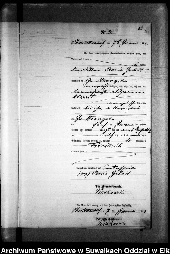 image.from.unit.number "Geburts-Neben-Register des Preussischen Standes-Amtes Gr. Strengeln Kreis Angerburg"