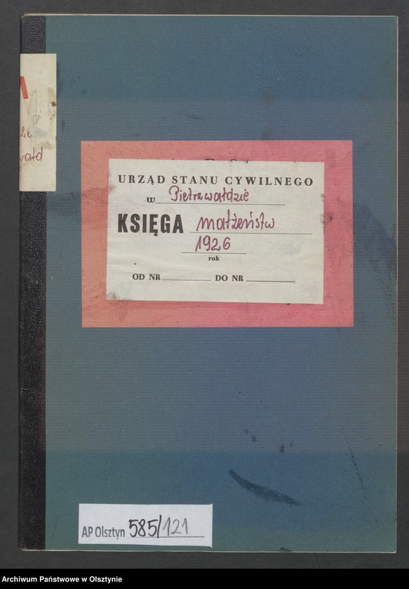Obraz 2 z jednostki "Heirats-Neben-Register Nr 1 - 7"