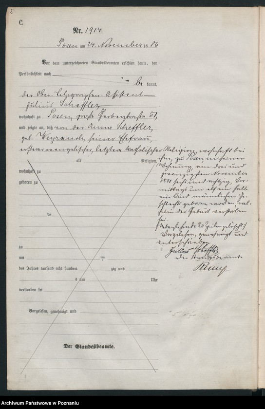 Obraz 5 z jednostki "Księga zgonów t. V"