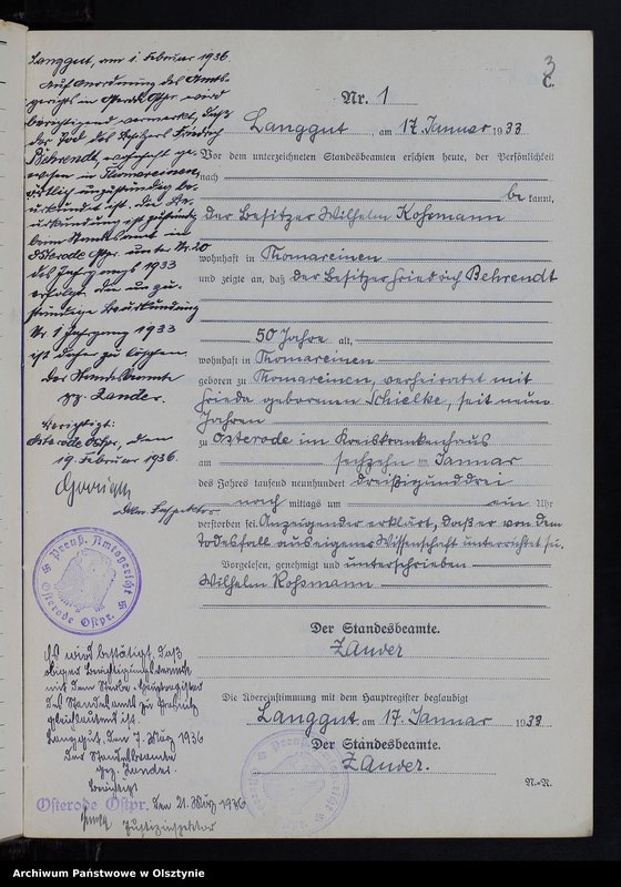 image.from.unit.number "Sterbe-Neben-Register Nr 1 - 16"