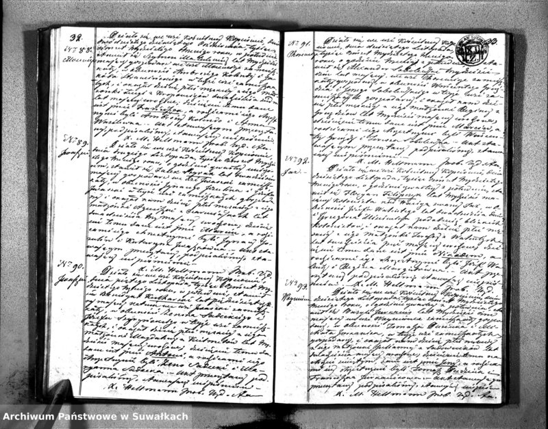image.from.unit.number "Duplikat Aktów Urodzonych, Zaślubionych i Zeszłych Kościoła Kopciowskiego Parafialnego 1833 Roku"