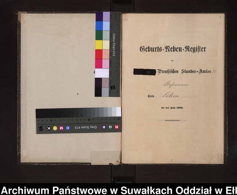 image.from.unit.number "Geburts-Neben-Register des Preussischen Standes-Amtes Stasswinnen Kreis Lötzen"