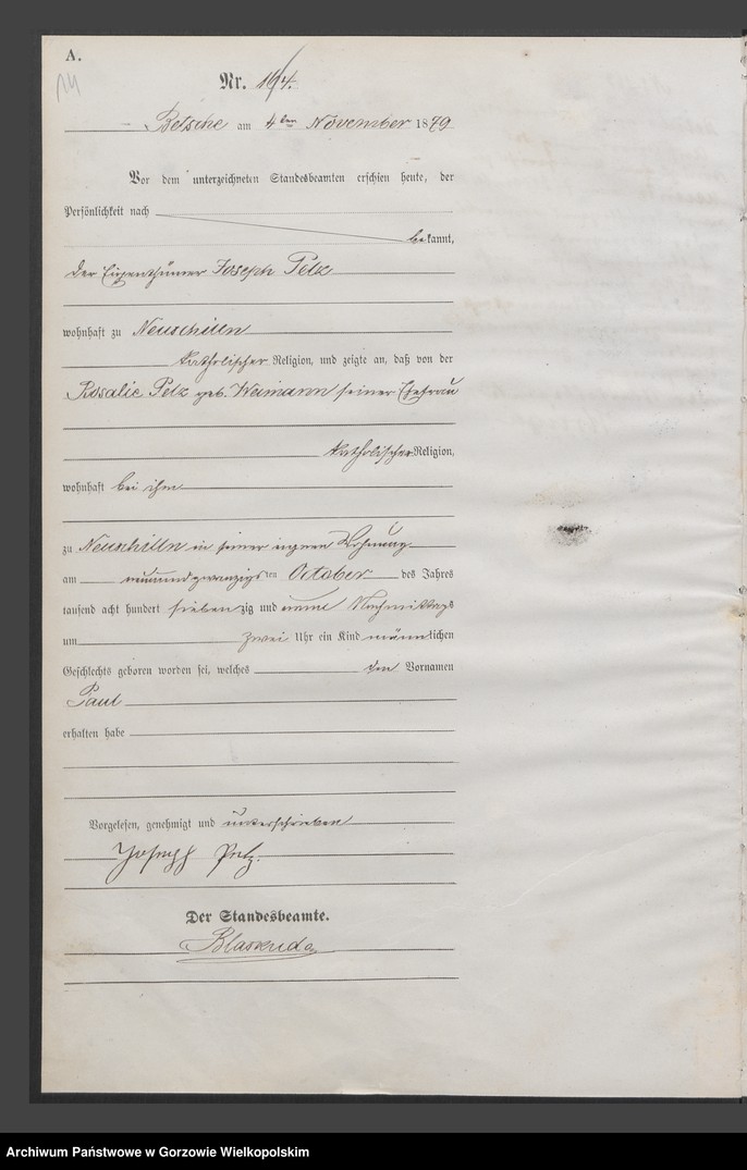 image.from.unit.number "Geburts Register, tom II"