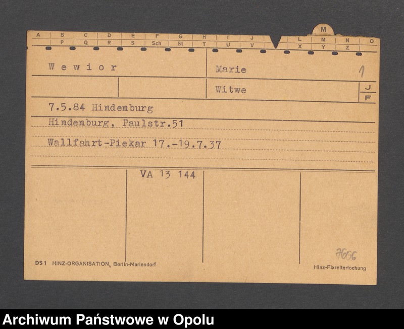 image.from.unit.number "[Wewior Marie, ur. 07.05.1884 r. Hindenburg]"