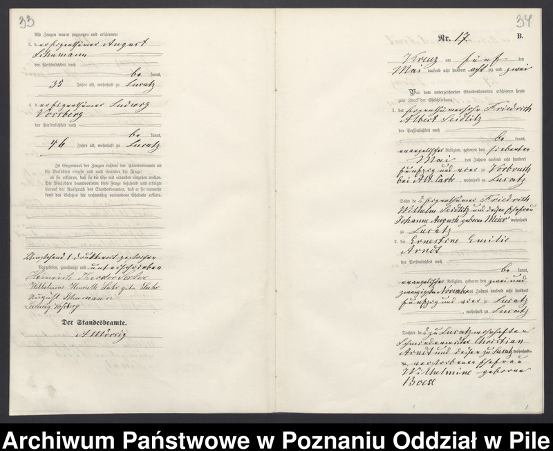 Obraz 20 z jednostki "Księga małżeństw"