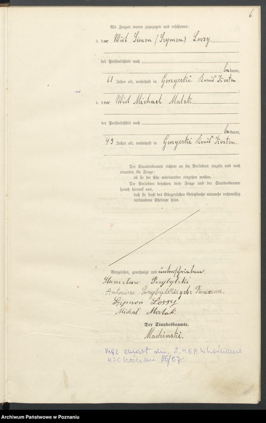 Obraz 8 z jednostki "Heiraths-Haupt-Register"