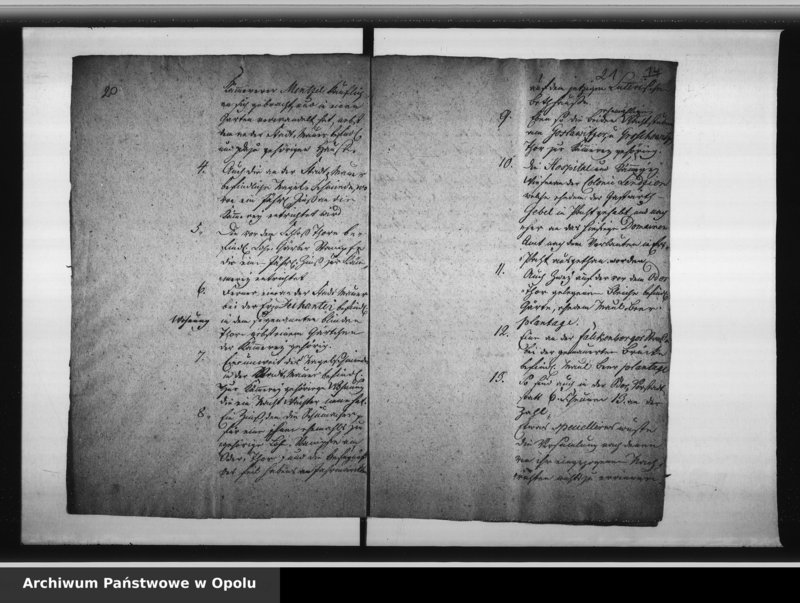 Obraz 16 z jednostki "Akta das Statut von der Stadt Oppeln betreffend"