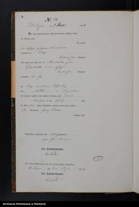 image.from.team "Urząd Stanu Cywilnego w Boleszynie pow. nowomiejski (dawny pow. brodnicki)"