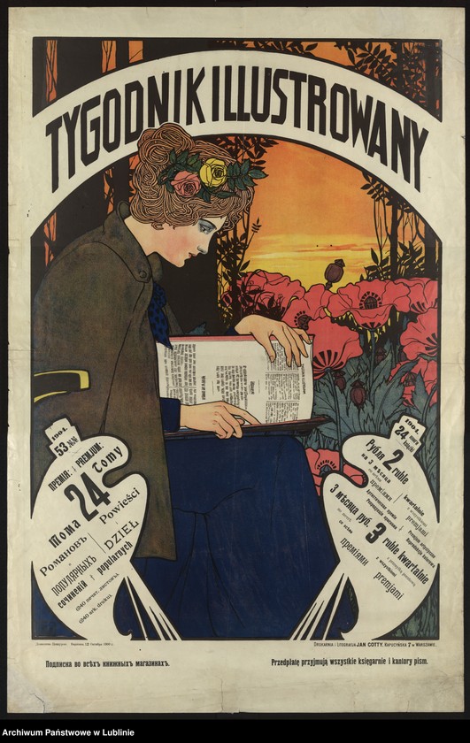 Obraz 10 z kolekcji "Promocja czytelnictwa i oświaty na plakacie, afiszu i okładce w pierwszej połowie XX w."