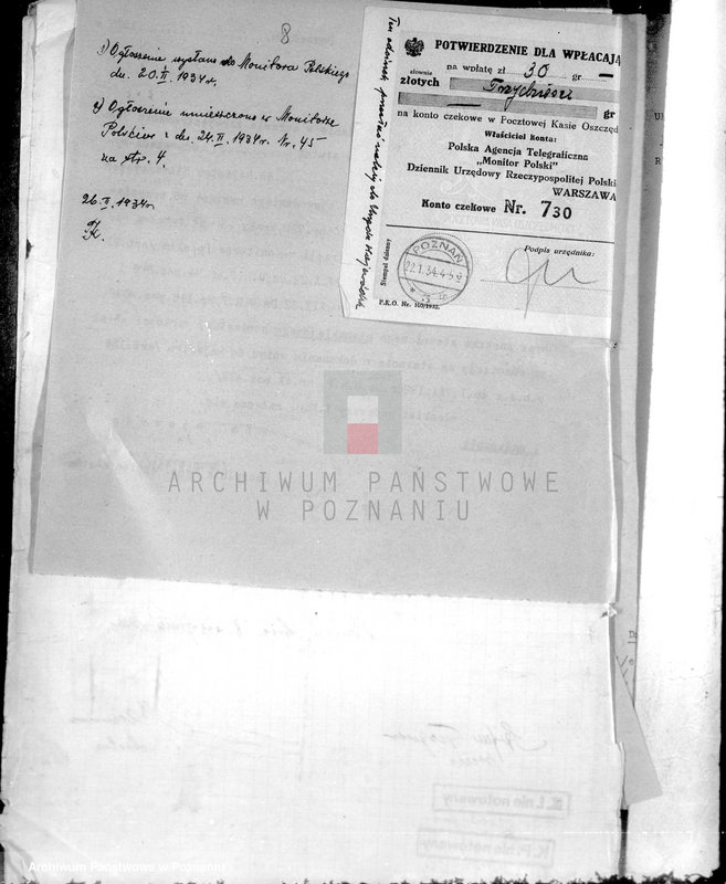 Obraz 14 z jednostki "/Towarzystwo Przemysłowe,,Kościuszko" Poznań/"