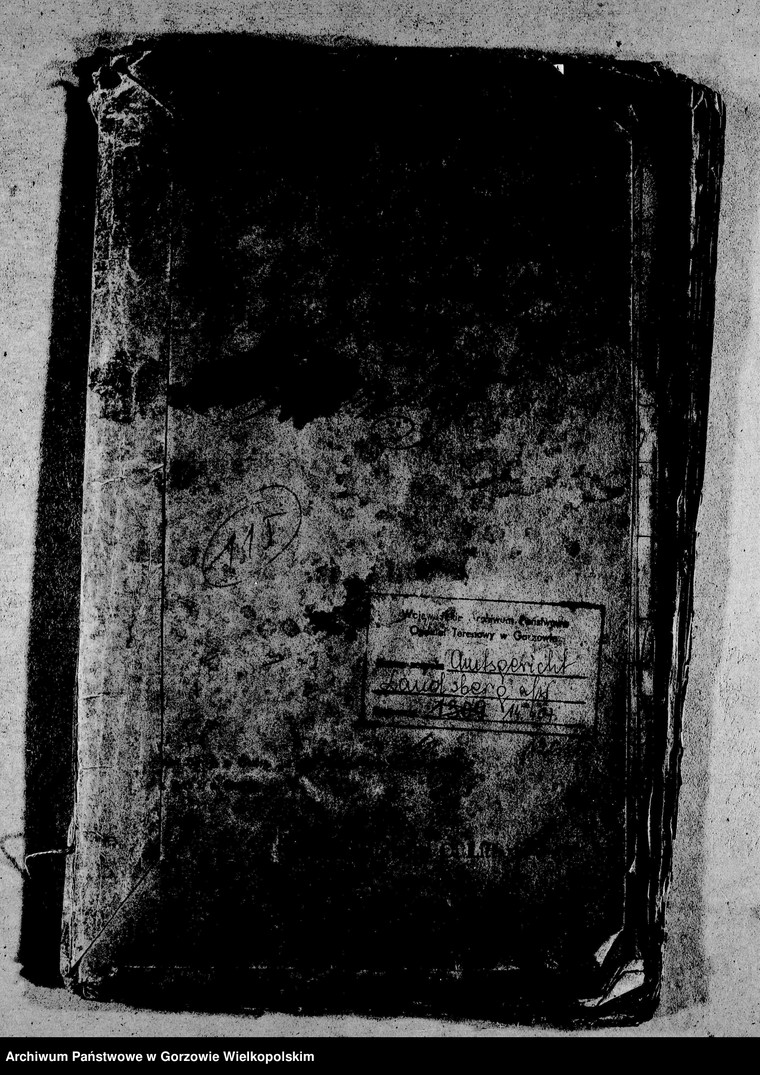 image.from.unit.number "Duplikate der Kirchenbücher von der Parochie Ratzdorf (Racław)"