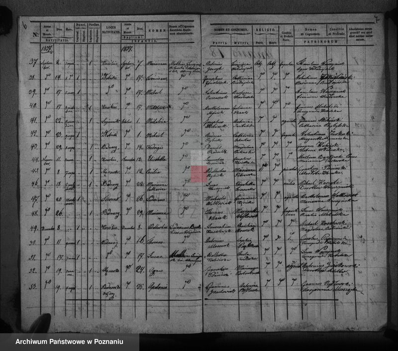 Obraz 6 z jednostki "Duplikat baptisatorum"
