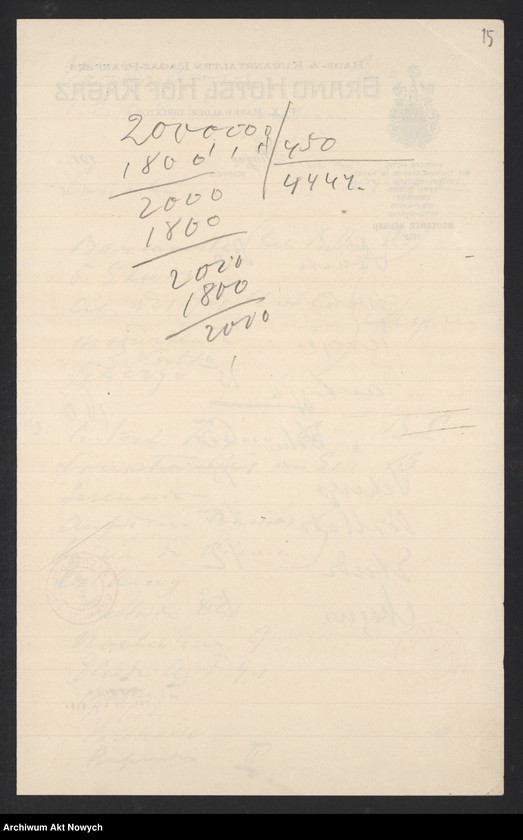 image.from.unit.number "Spisy granych utworów. Rękopisy I. J. Paderewskiego"
