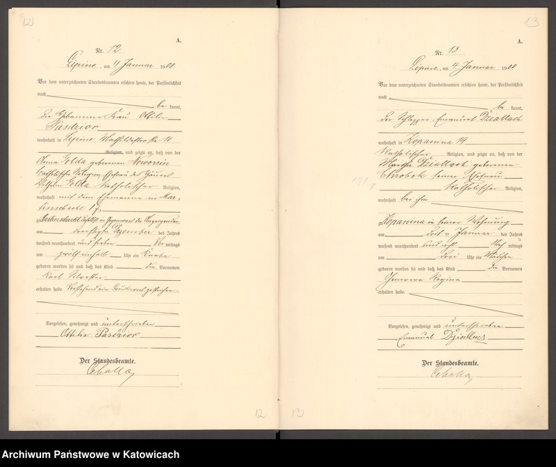 image.from.unit.number "Księga urodzeń T.I nr 1-399"