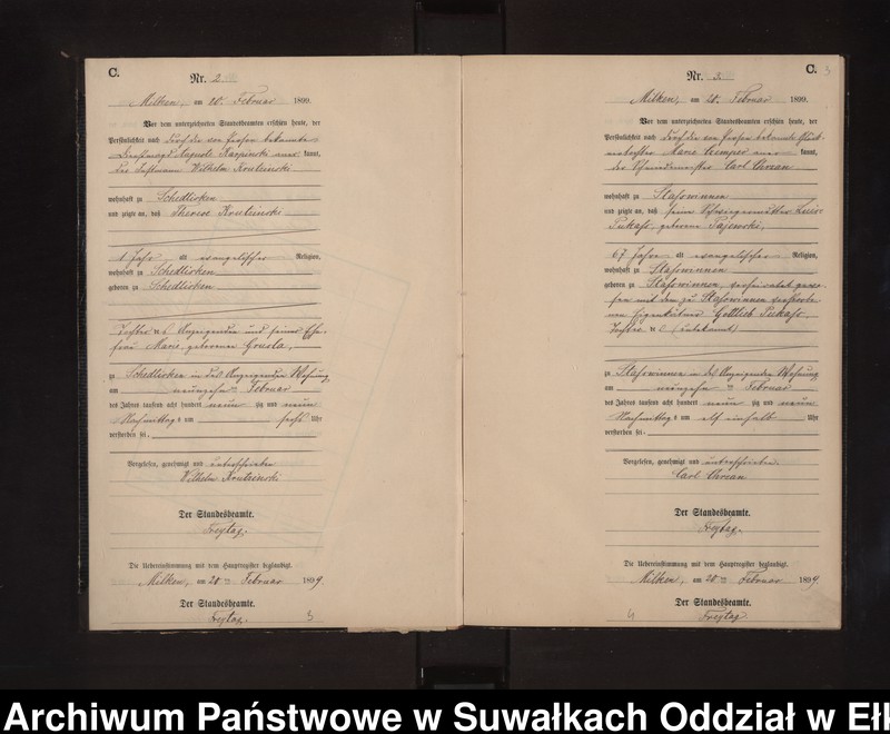 image.from.unit.number "Sterbe-Neben-Register des Preussischen Standes-Amtes Stasswinnen Kreis Lötzen"