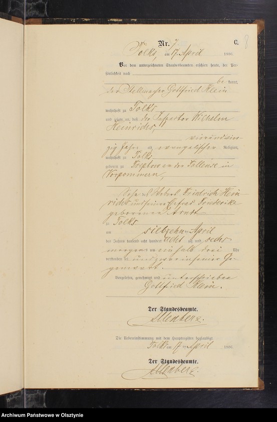 image.from.unit.number "Sterbe-Neben-Register Nr 1 - 19"