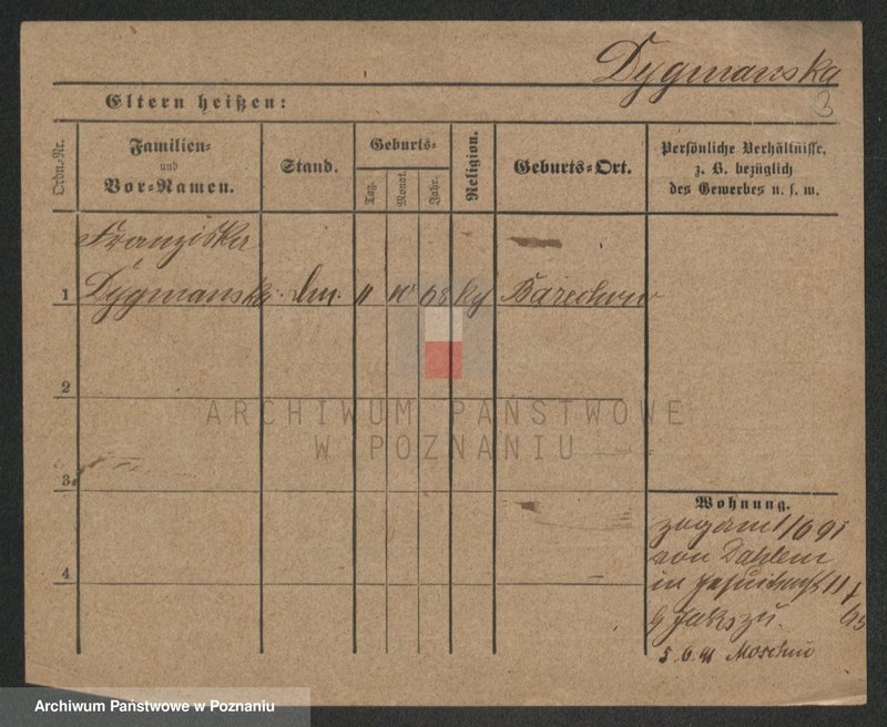 Obraz 5 z jednostki "Dygierska - Dyzman"