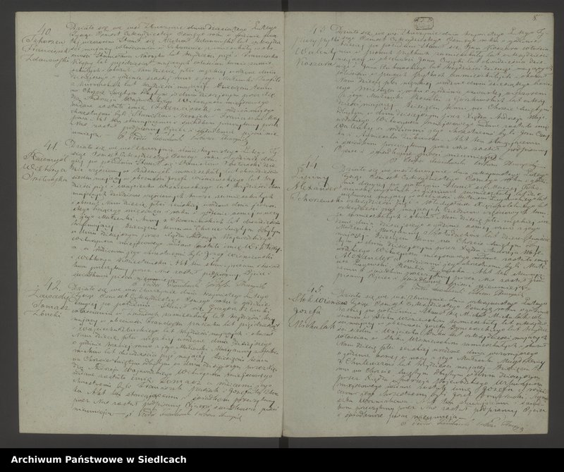 Obraz 11 z jednostki "Akta urodzin, małżeństw, zgonów"