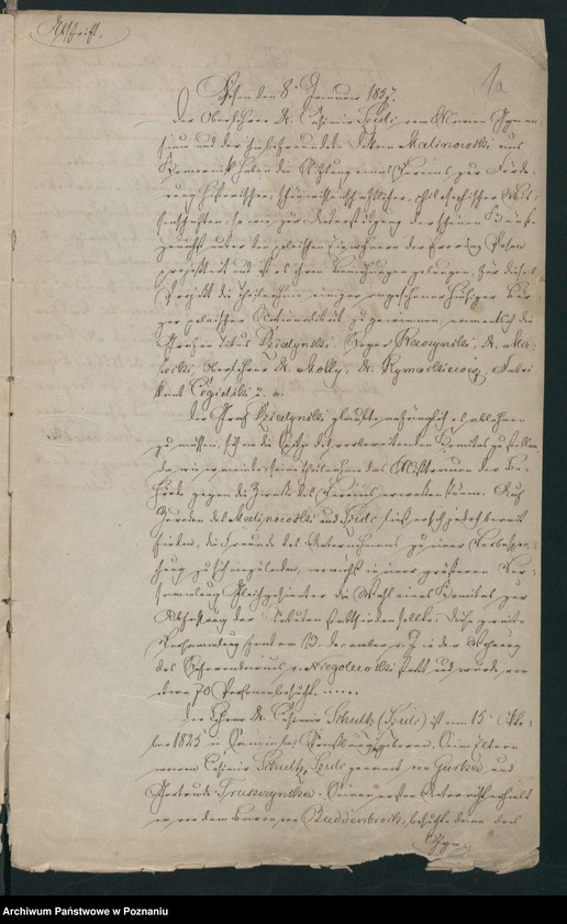 Obraz 5 z jednostki "A. betr. den dr Kasimir /Schultz/ Szulc"