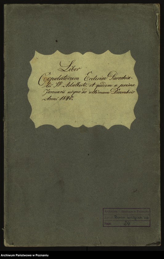 Obraz 2 z jednostki "Księga małżeństw"