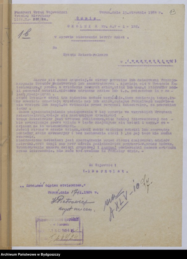 image.from.unit.number "Sprawy innych wydziałów opracowane w I b w Wydziale Prezydialnym"