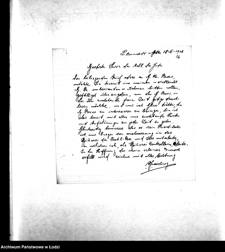 Obraz 19 z jednostki "[Zaświadczenia, wyjaśnienia, monity, odpisy dokumentów, wywiady kontrolerów]"