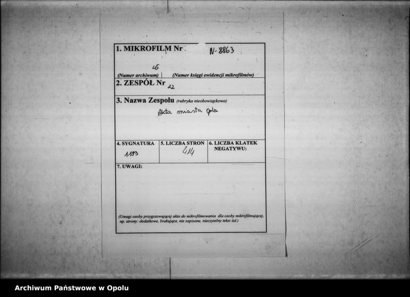 Obraz 2 z jednostki "Acta betreffend die Wahl und das Ausscheiden der Magistrats Mitglieder"