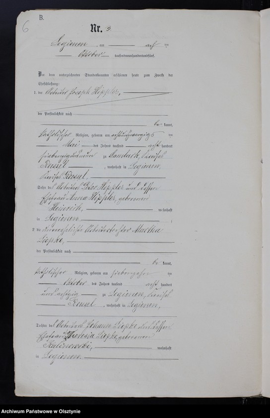 image.from.unit.number "Heiraths-Neben-Register Nr 1 - 9"