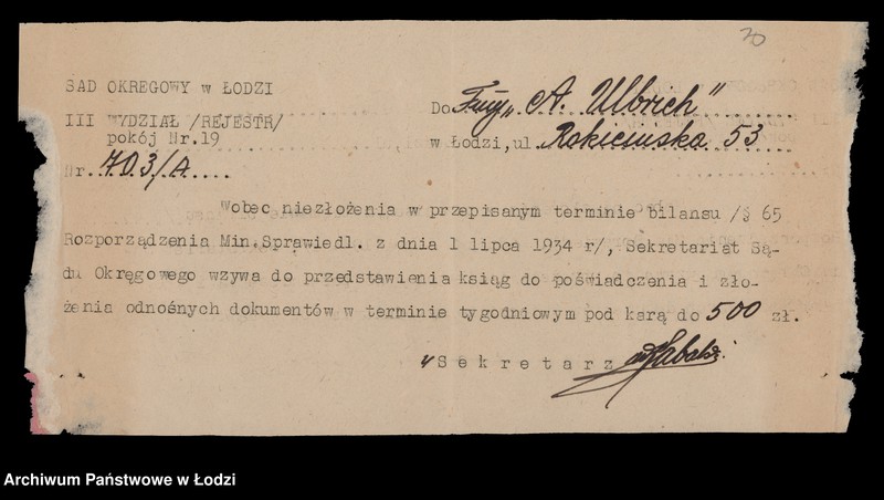 Obraz 12 z jednostki "Antonina Ullrich- sprzedaż towarów kolonialnych"