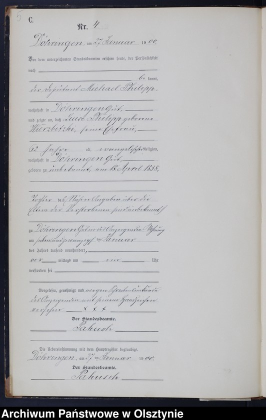 image.from.unit.number "Sterbe-Neben-Register Nr 1 - 50"