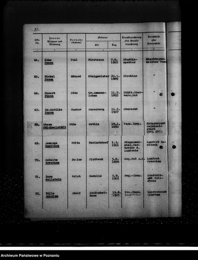 Obraz 16 z jednostki "Kriegsverdienstkreuze- öffentlicher Dienst"