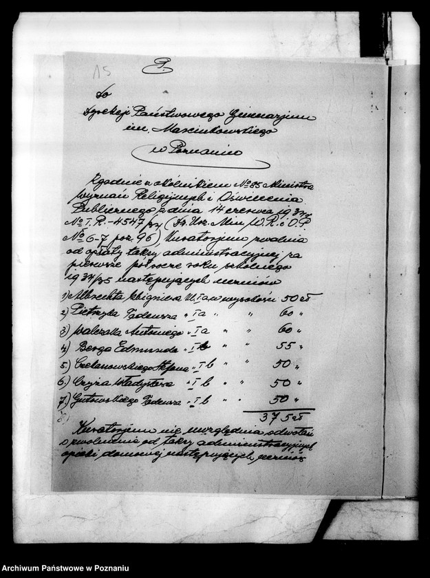 Obraz 20 z jednostki "[Gimnazjum imienia Marcinkowskiego w Poznaniu]"