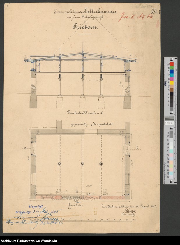image.from.unit.number "Einzurichtende Futterkammer auf dem Fabrikgehöft in Prieborn"