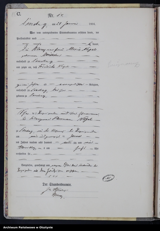 image.from.unit.number "Sterbe-Haupt-Register Nr 1 - 253"