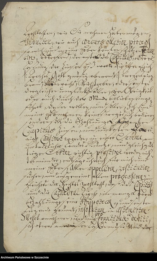 image.from.unit.number "Domkapitel contra Hofrat Felix v[on] Podevils und den Kriegskommissarius Paul Grantz in po debiti."