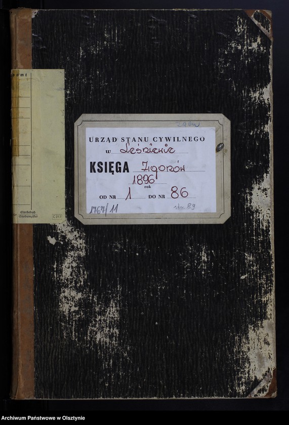 image.from.unit.number "Sterbe-Haupt-Register Nr 1 - 86"