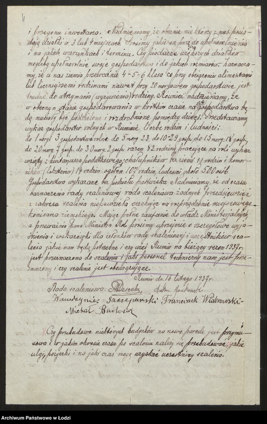 Obraz 6 z jednostki "Sprawa scalenia gruntów wsi Rumin - pow. koniński"