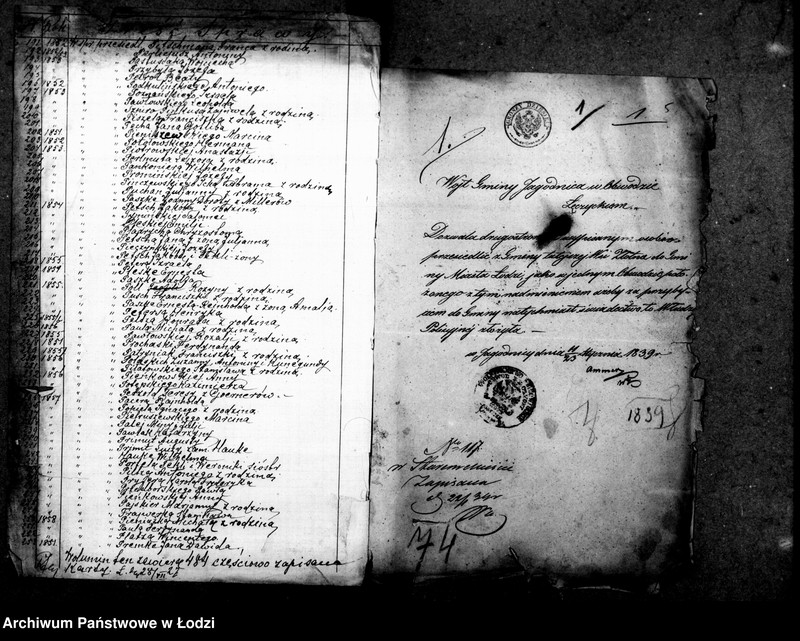 Obraz 7 z jednostki "Akta tyczące się przesiedleń"