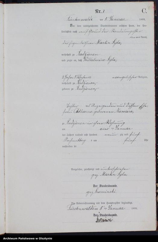 image.from.unit.number "Sterbe-Neben-Register Nr 1 - 121"
