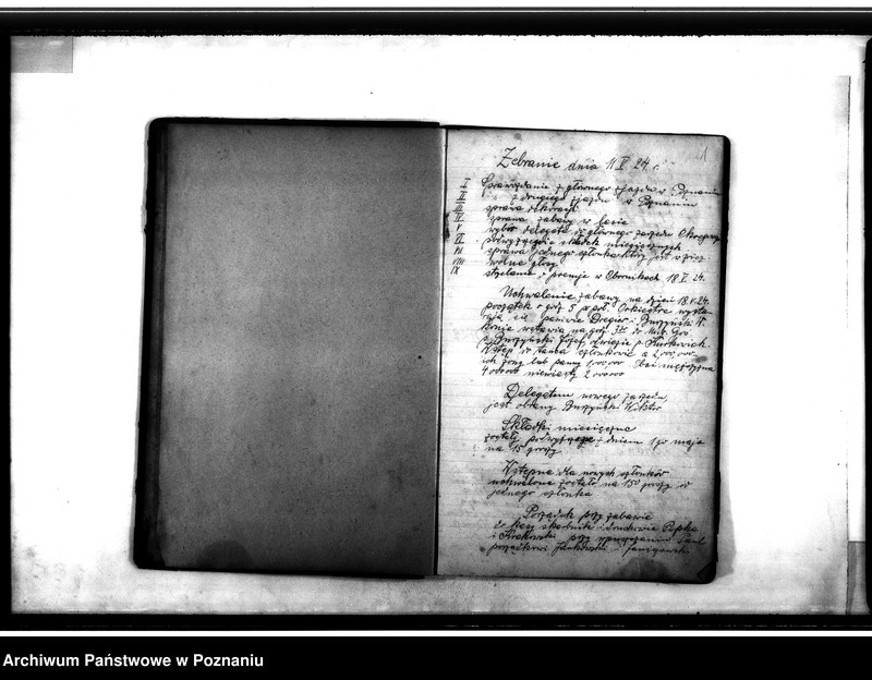 Obraz 4 z jednostki "Protokoły zebrań Towarzystwa Powstańców i Wojaków w Długiej Goślinie"