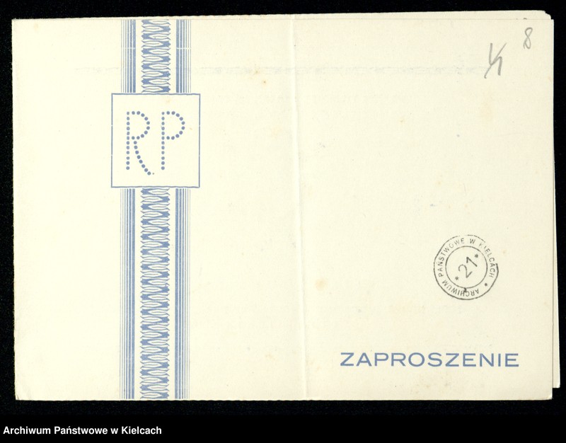 Obraz 9 z kolekcji "Zaproszenia na różne uroczystości w Kielcach111"