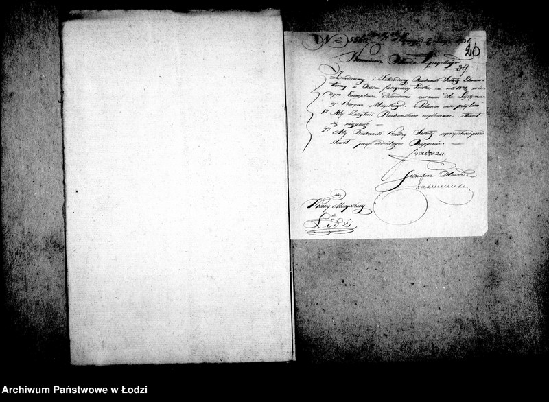 Obraz 18 z jednostki "Akta tyczące się rachunków szkoły elementarnej w osadzie fabrycznej Łódka"