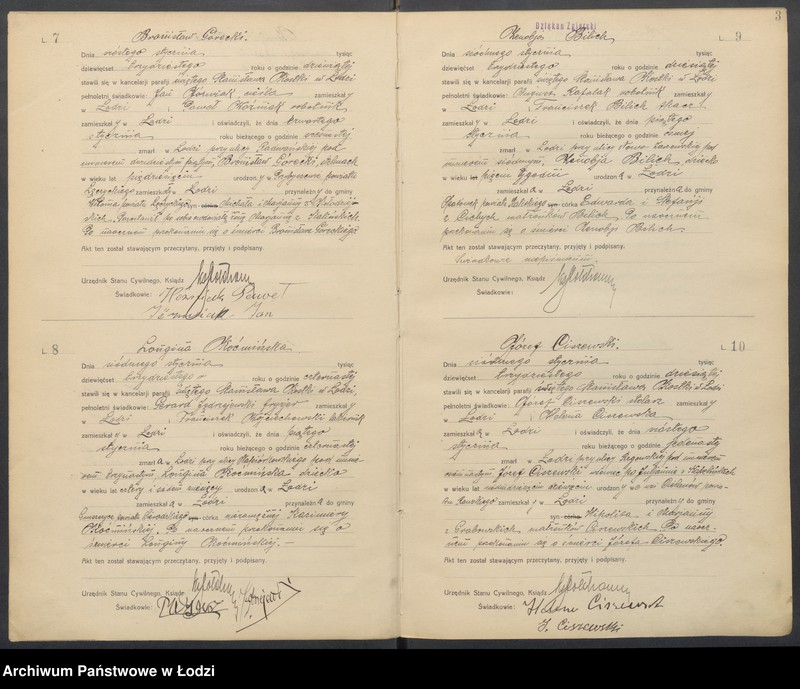 Obraz 5 z jednostki "Akta zgonów"