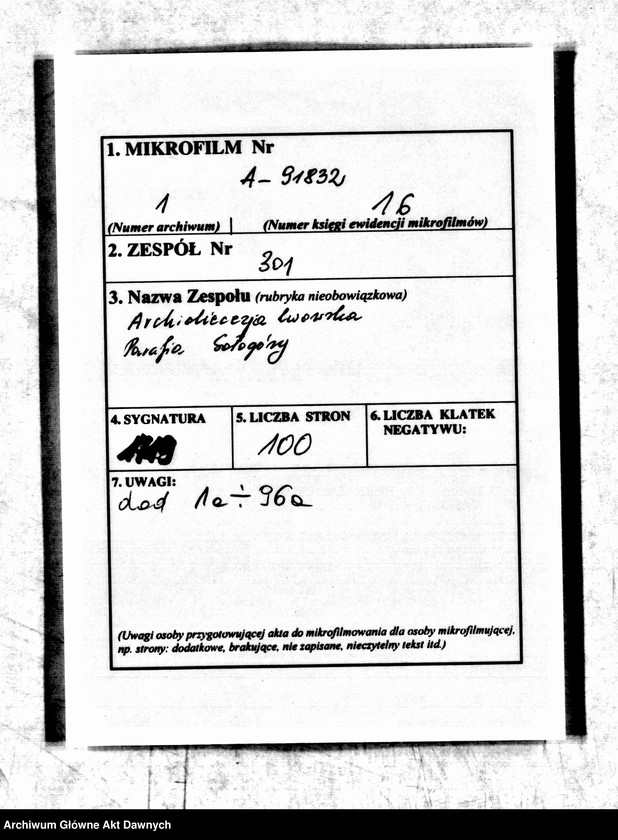 image.from.unit.number "Parafia: Gołogóry. Dekanat: Złoczów. Księga metrykalna urodzeń tylko dla wsi Nowosiółki. Tom VI-VII."