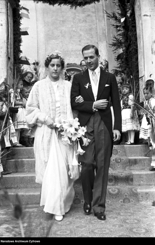 image.from.unit.number "Ślub hrabiego Benedykta Tyszkiewicza z księżniczką Eleonorą Radziwiłł"