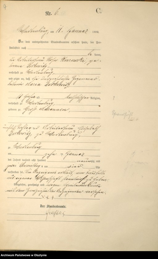 image.from.unit.number "Sterbe-Haupt-Register Nr 1 - 150"