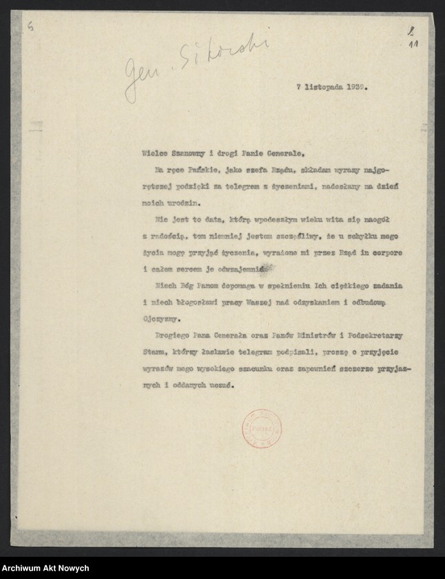 image.from.unit.number "Sikorski Władysław; L.31 (odpowiedzi - maszynopisy)"