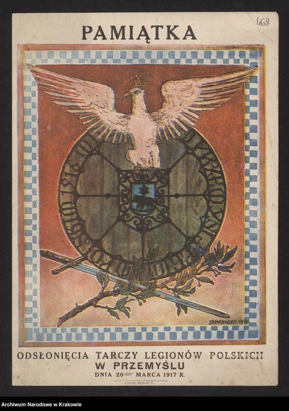 Obraz 2 z kolekcji "Znaczki i cegiełki kwestacyjne w zasobie Archiwum Narodowego w Krakowie111"